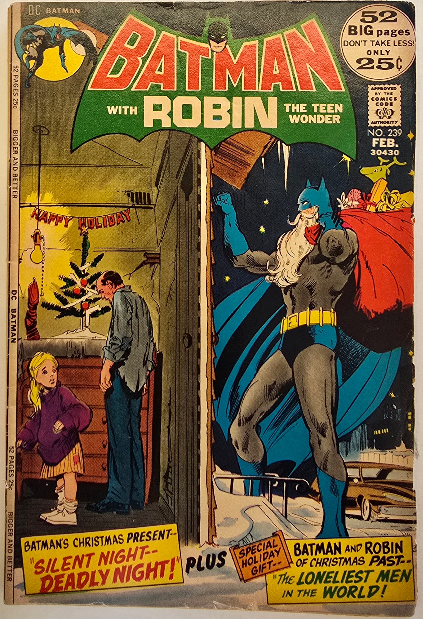 Batman # 239 1972 GD-VG Vintage Comic Book