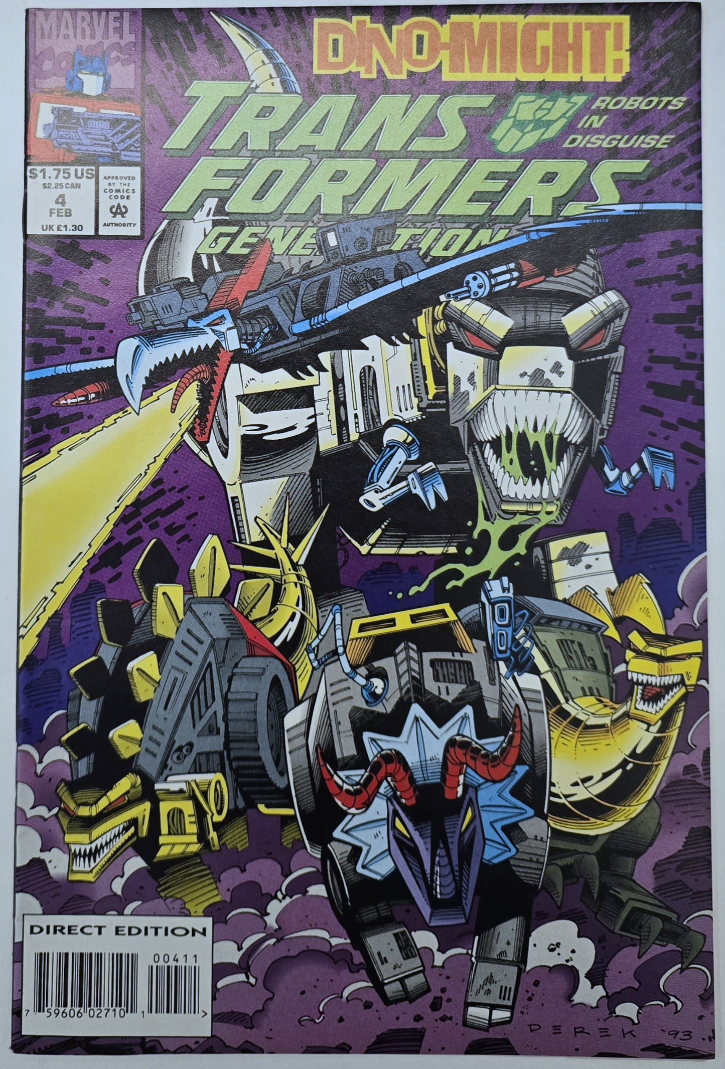 Transformers Generations 2 #4 1993