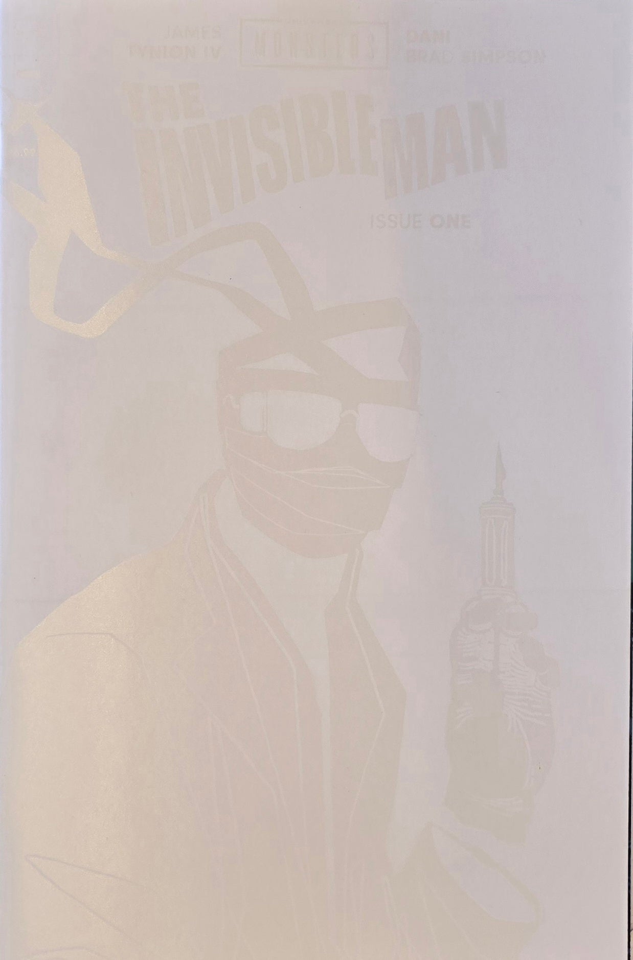 UNIVERSAL MONSTERS THE INVISIBLE MAN #1 (OF 4) THANK YOU VARIANT 08/27/2025