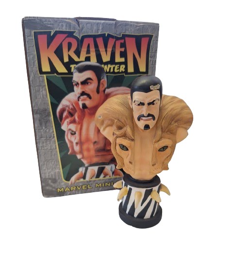 Marvel high quality kraven bust rare with COA