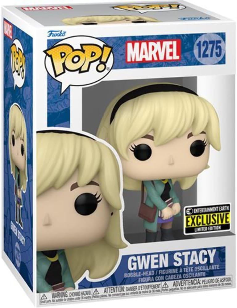 Funko Pop! Gwen Stacy Vinyl Figure #1275 - Entertainment Earth Exclusive