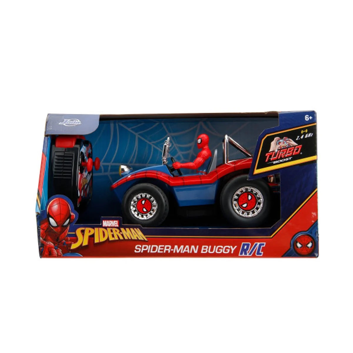 Marvel Spider-Man Buggy Turbo Boost 1:24 Scale RC Vehicle