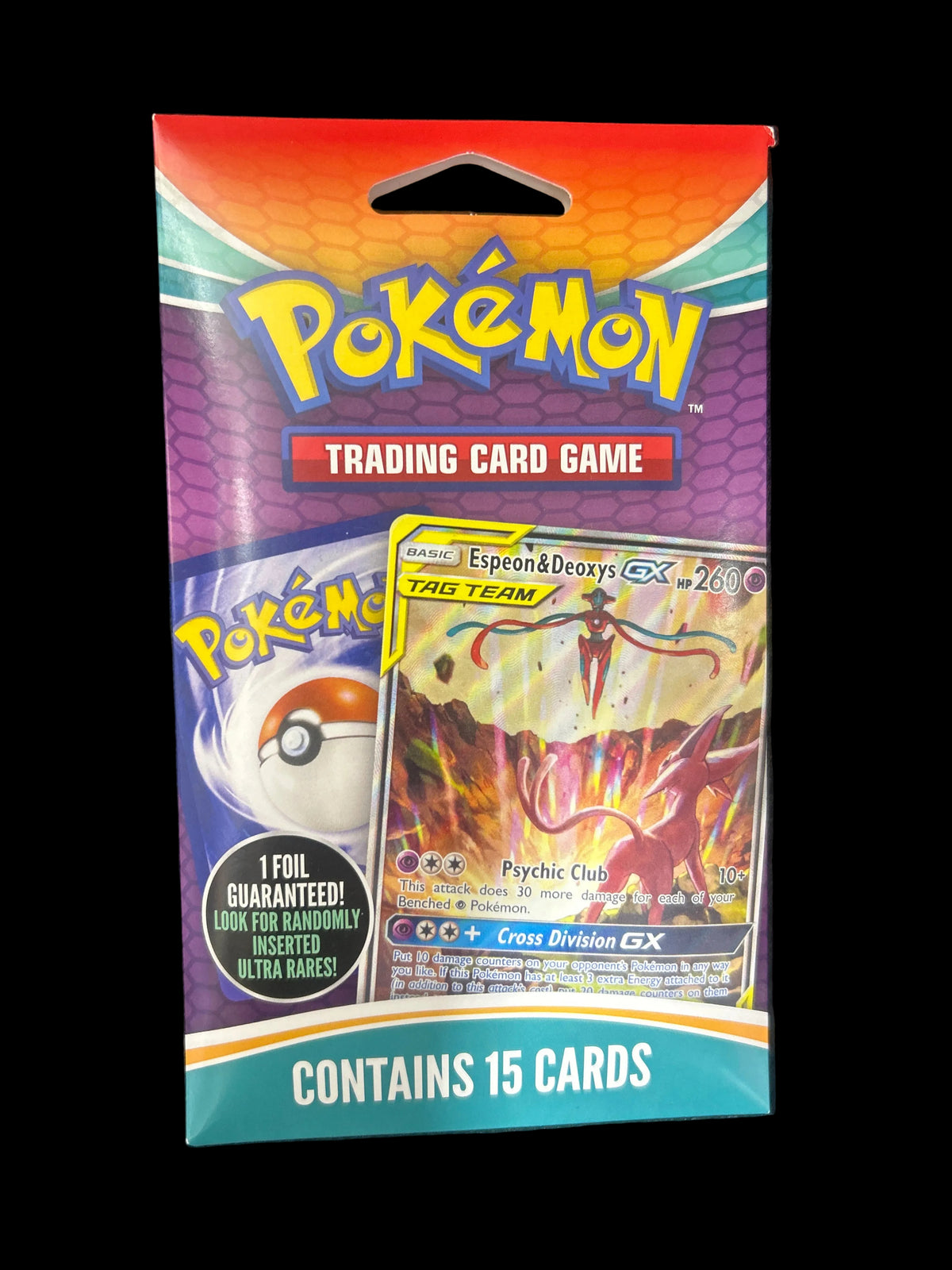 Pokemon Espeon & Deoxys-GX (SM240)