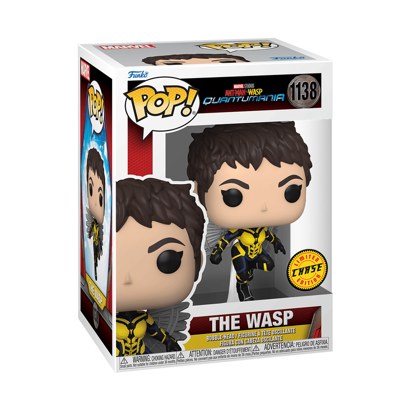 Funko Pop! Ant-Man and the Wasp: Quantumania Wasp #1138 Bobble-Head