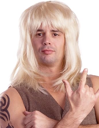 80er Jahre Rock-Perücke