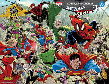MARVEL/DC: SPIDER-MAN/SUPERMAN #1 KAARE ANDREWS WRAPAROUND VARIANT 04/22/2026