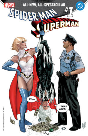 MARVEL/DC: SPIDER-MAN/SUPERMAN #1 ADAM HUGHES VARIANT 04/22/2026