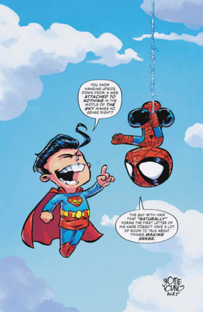 MARVEL/DC: SPIDER-MAN/SUPERMAN #1 SKOTTIE YOUNG VIRGIN VARIANT 04/22/2026