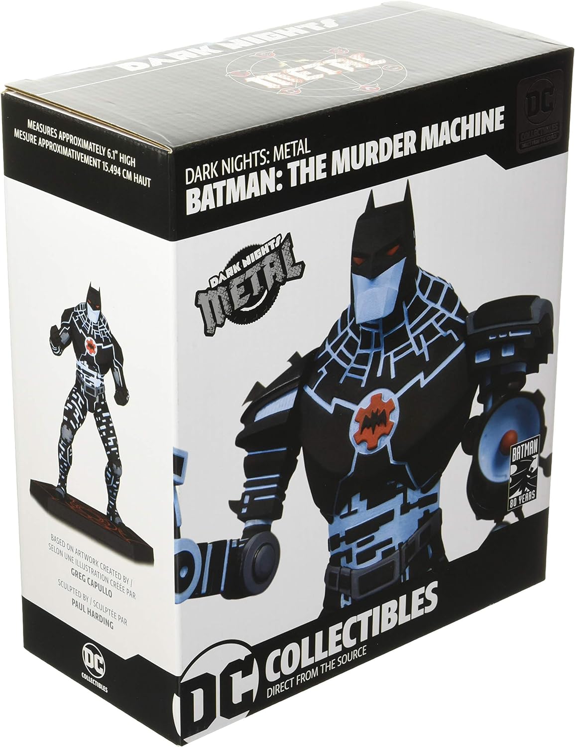 DARK KNIGHTS METALL BATMAN MURDER MACHINE STATUE