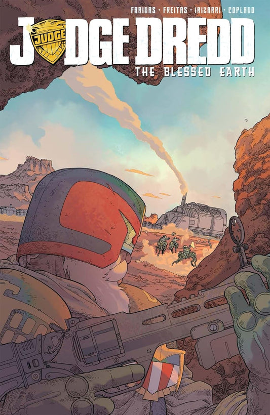 JUEZ DREDD TIERRA BENDITA TP VOL 01