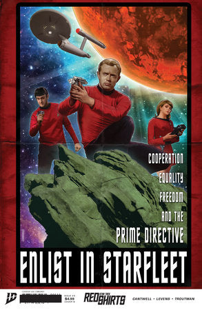 Star Trek: Red Shirts #5 Variant B (Corroney Federation Recruitment) 12/03/2025