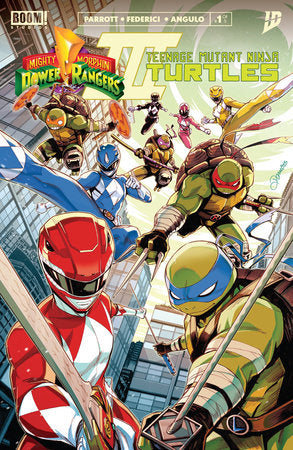 Mighty Morphin Power Rangers/ Teenage Mutant Ninja Turtles III #1 A Main (Dressed, Zonno) 08/13/2025