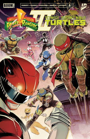 Mighty Morphin Power Rangers/Teenage Mutant Ninja Turtles III #5 A Main (Dressed, Zonno) 03/25/2026