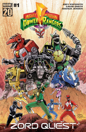 Mighty Morphin Power Rangers: Zord Quest #1 A Main (Dressed, Smith) 01/07/2025