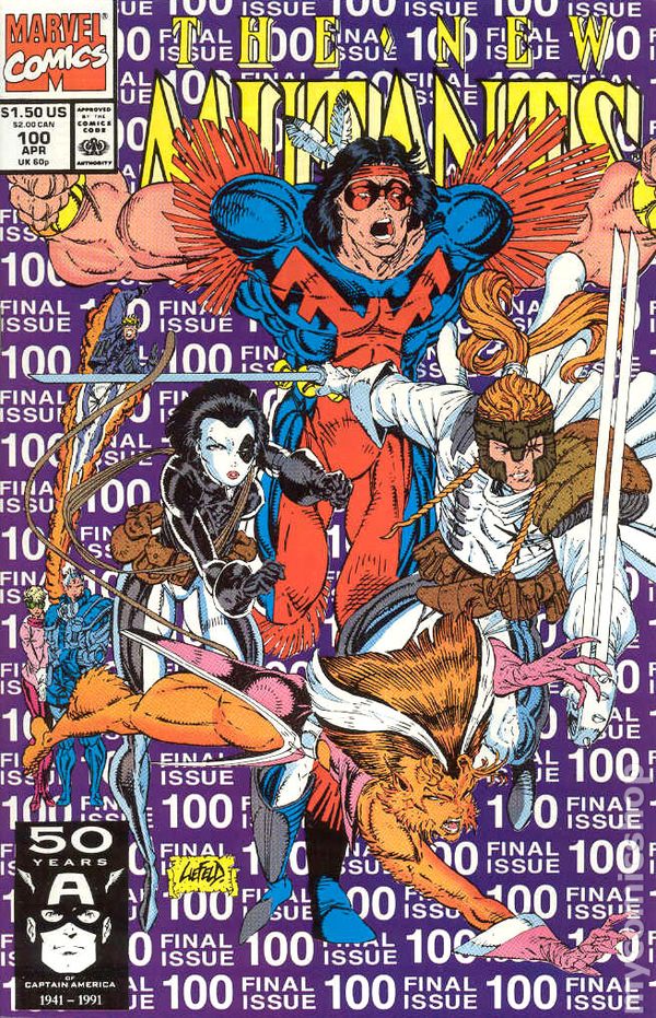 New Mutants (1983 1st Series) #100D
