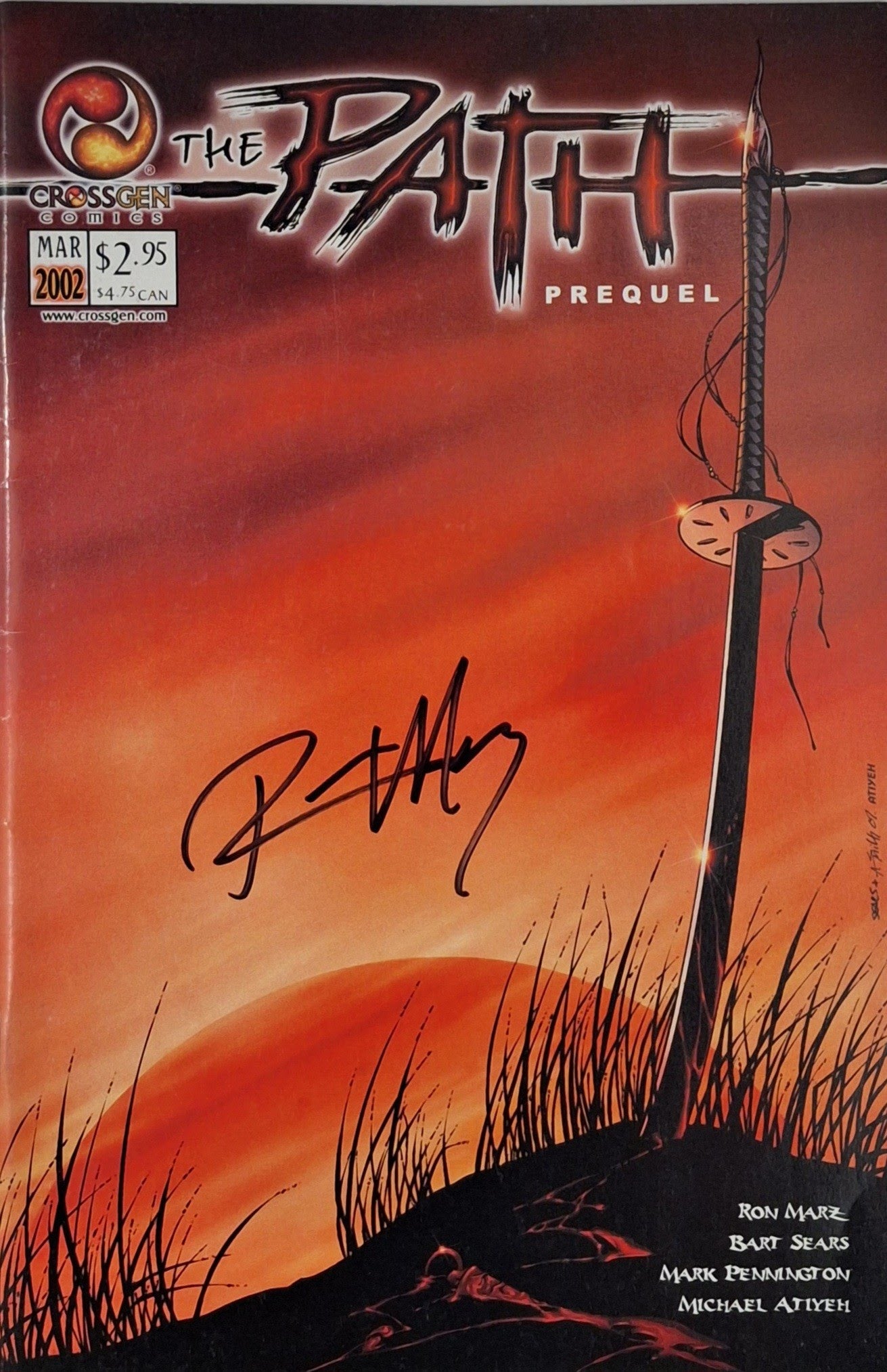 Path Prequel (2002) #1 UNTERZEICHNET