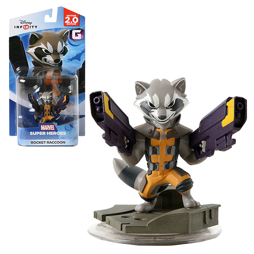 Disney Infinity 2.0 Marvel Super Heroes Rocket Raccoon Figure AF
