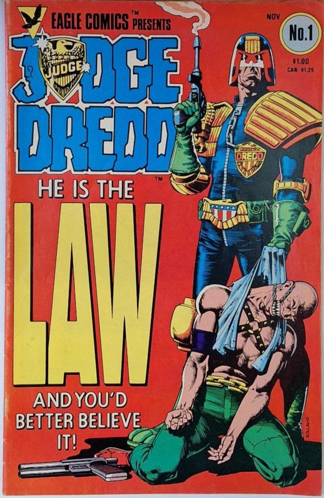 Judge Dredd #1 1983 VF Vintage Comic