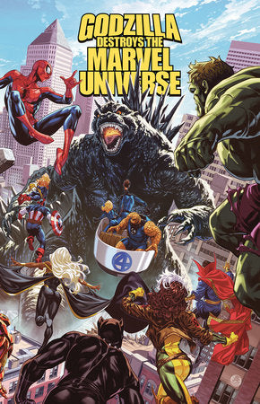 Godzilla Destroys the Marvel Universe TP 2026