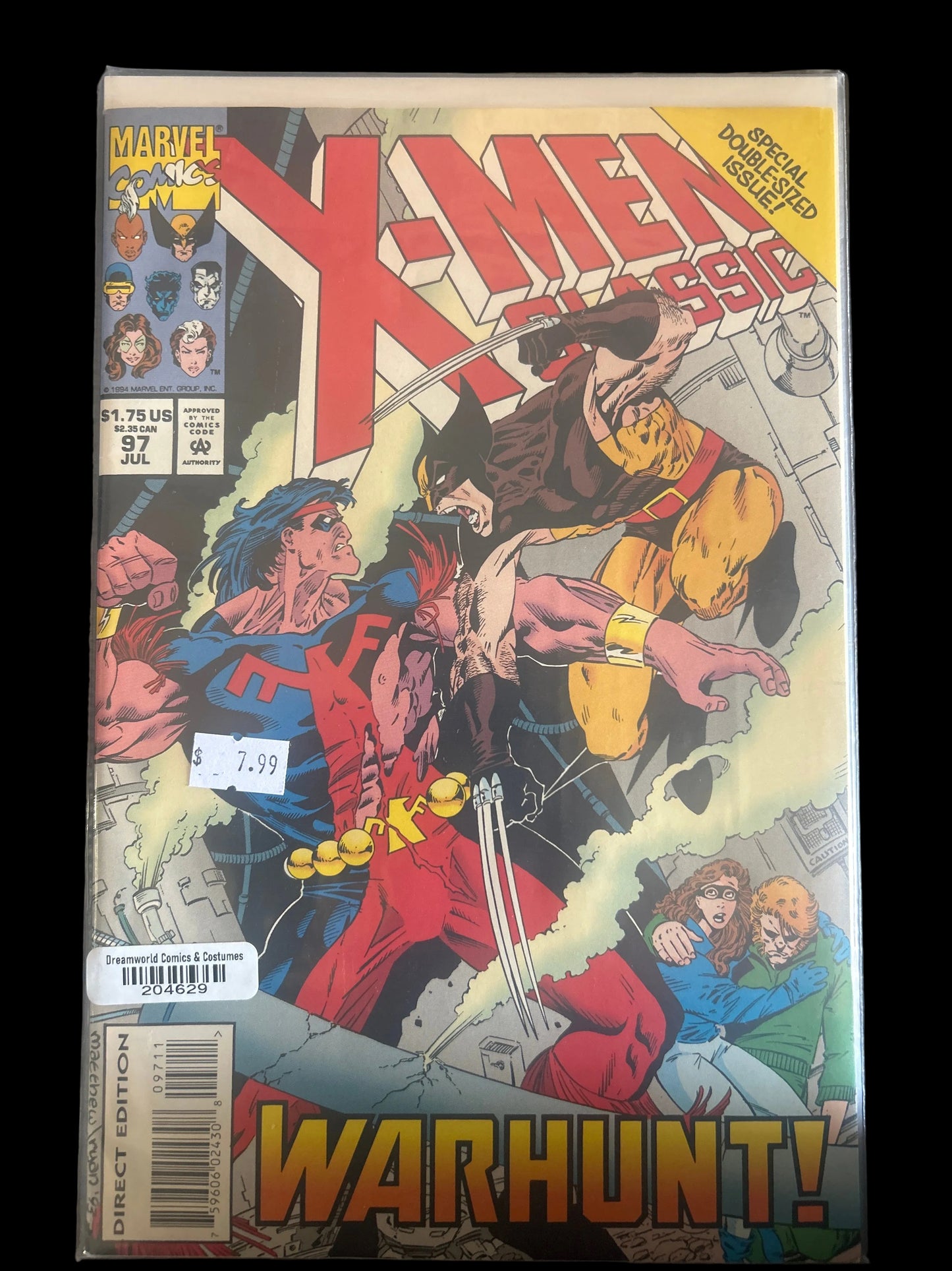 X-Men Classic #97 Warhunt (Special Double Sized Issue) (1994)