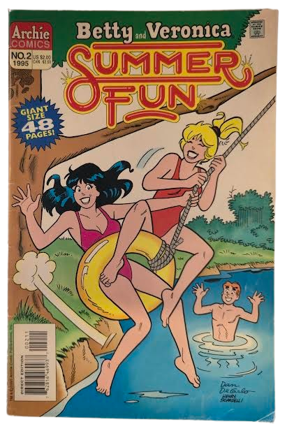 Betty and Veronica: Summer of Fun #2 1995 VF Vintage Comic