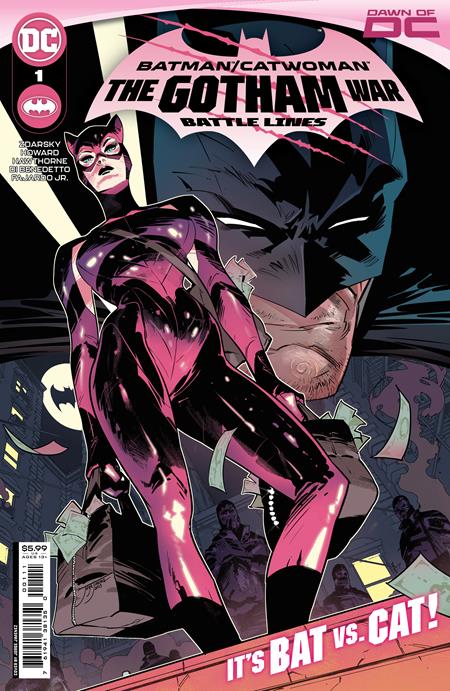 BATMAN CATWOMAN THE GOTHAM WAR BATTLE LINES #1 (ONE SHOT) CVR A JORGE JIMENEZ 29/08/23