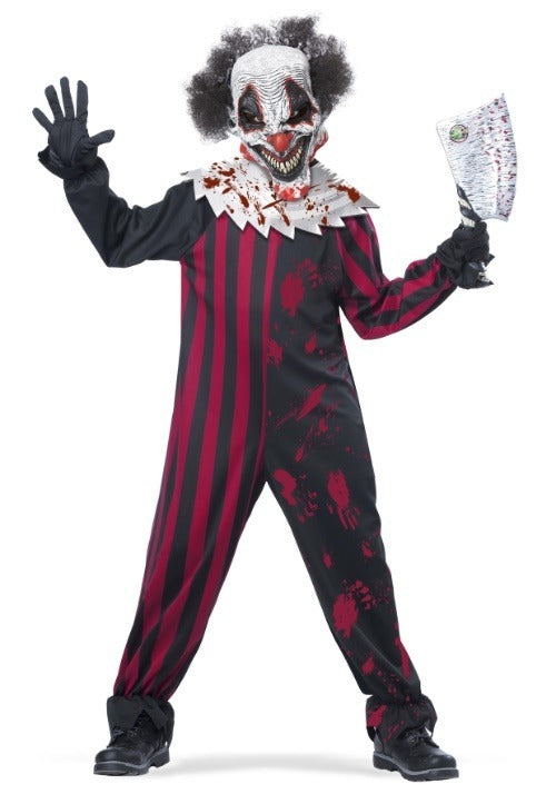 Disfraz de Payaso Asesino (niño) 2022