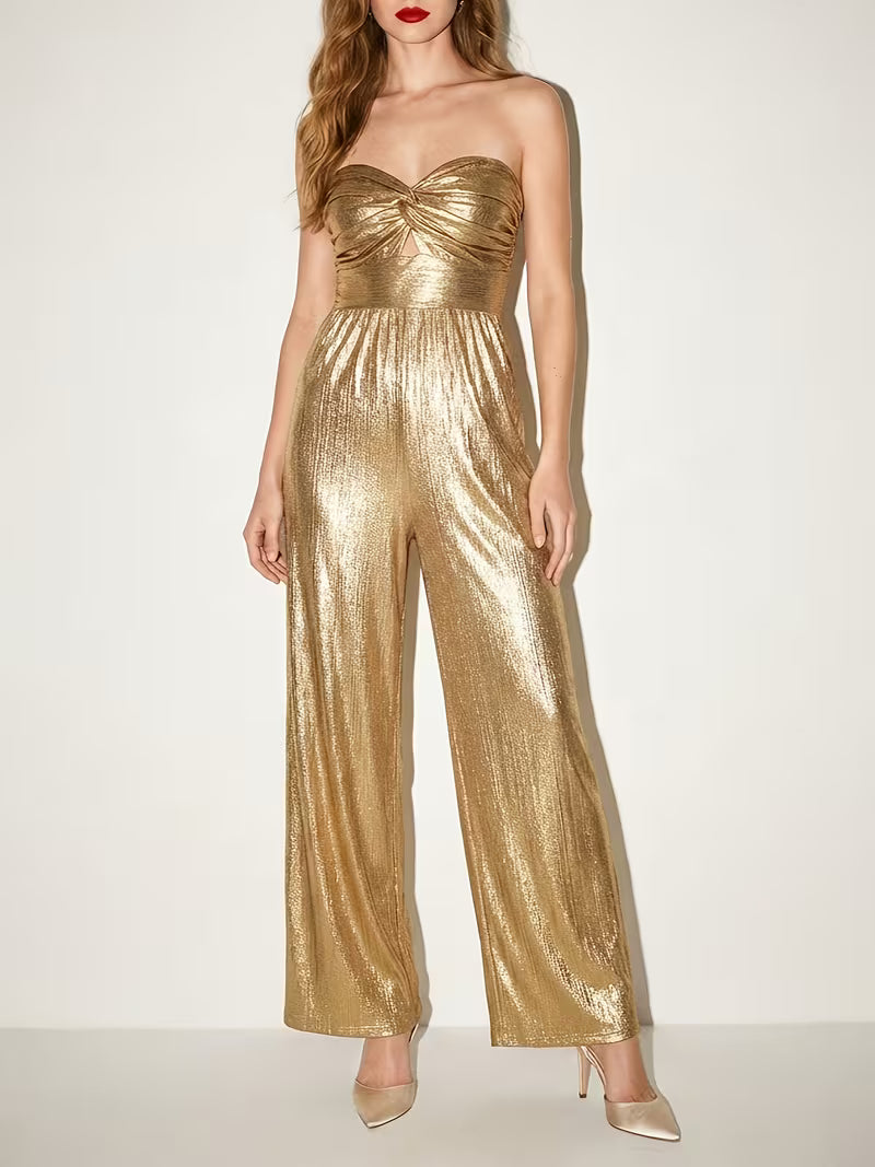 Disco Jumpsuit (Gold)