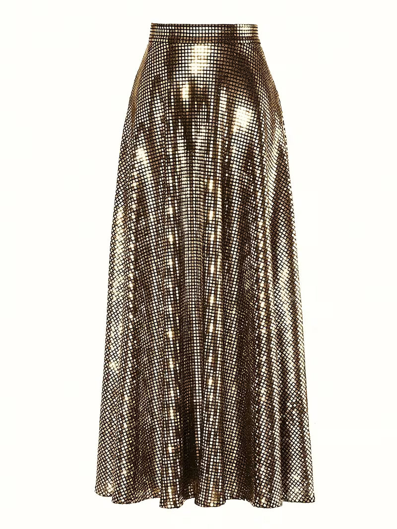 Disco Skirt (Gold) (small)