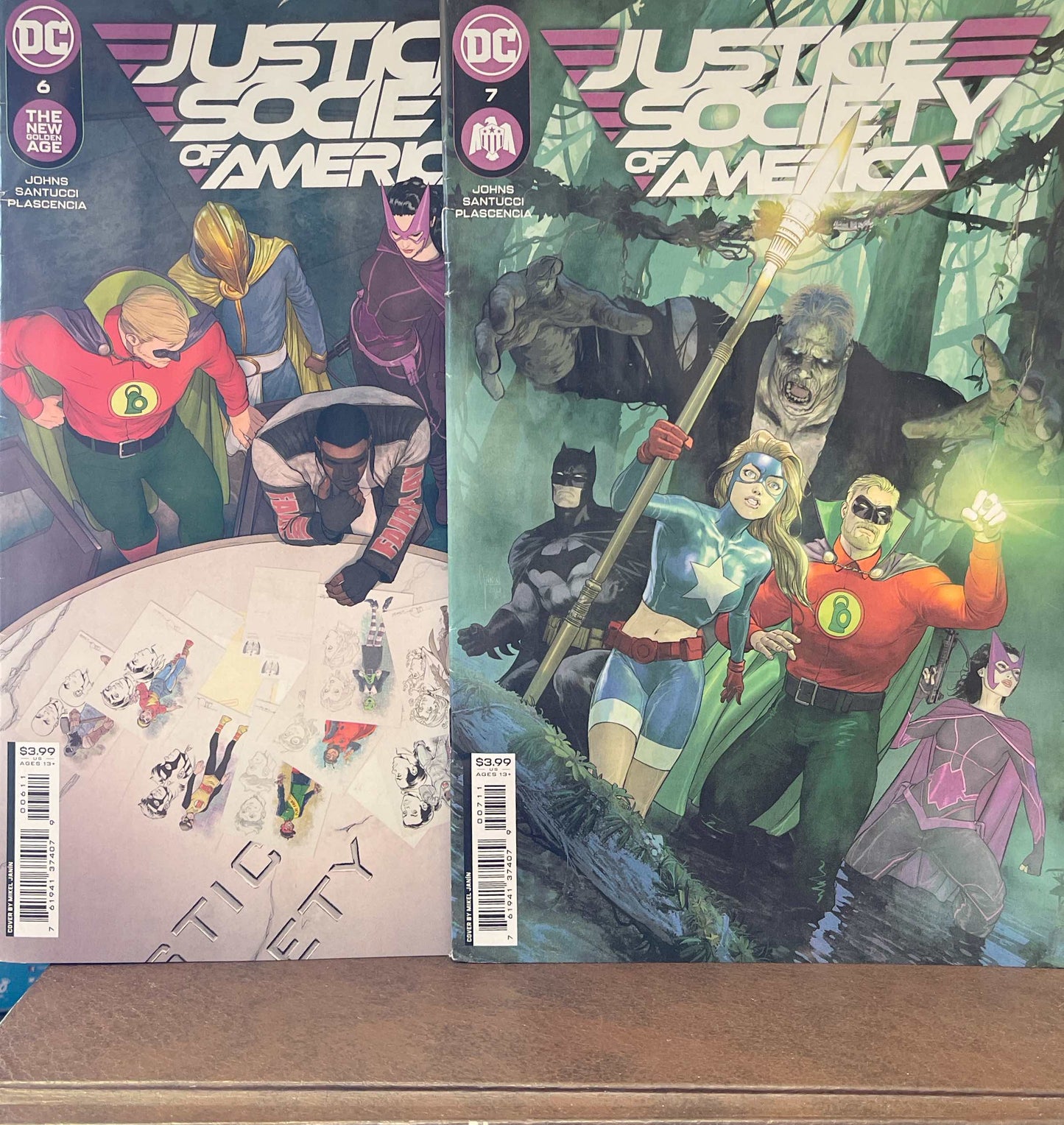 Justice Society of America #6 & #7 Collections 2023