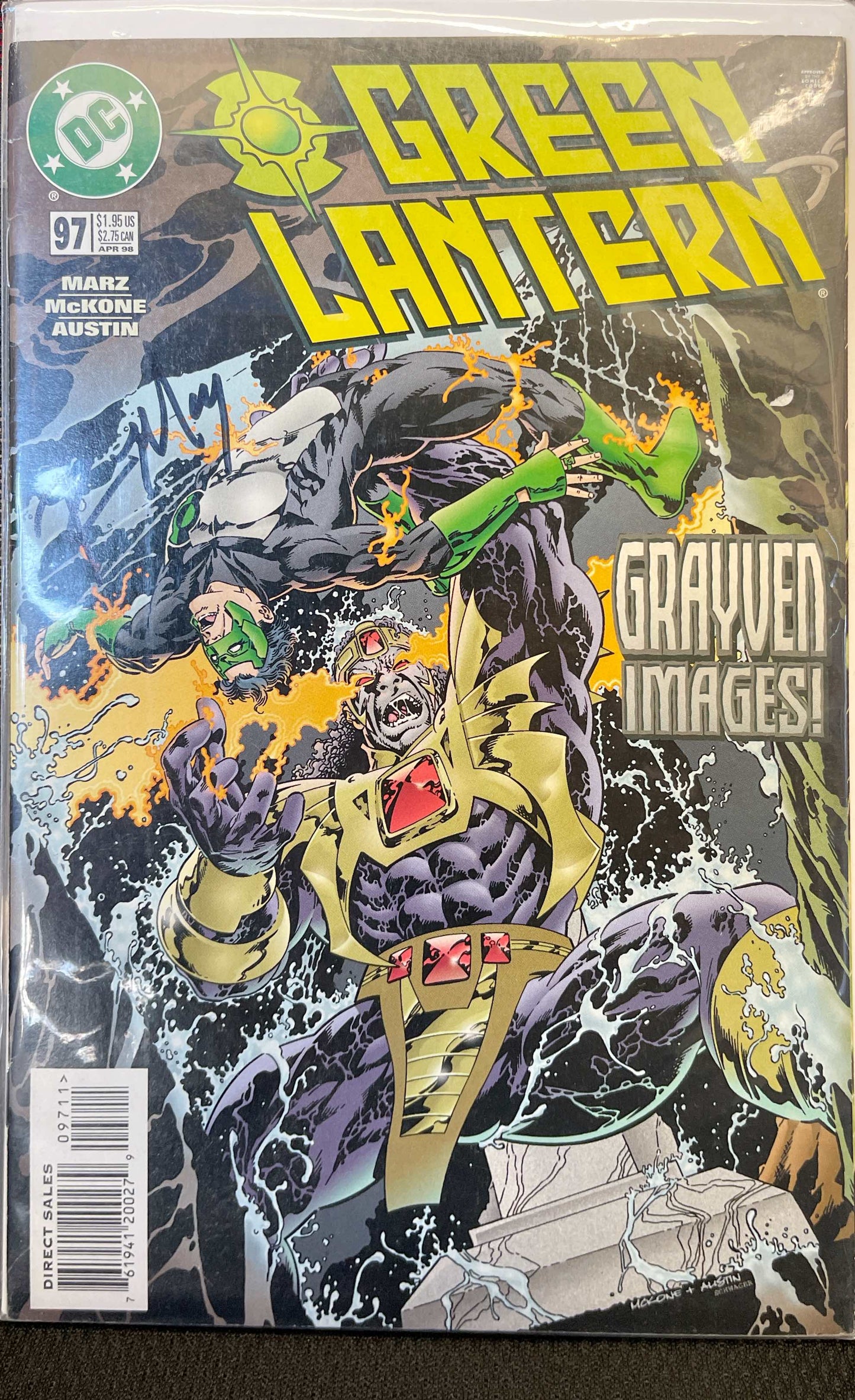 Linterna Verde # 97 1990 (FIRMADO)