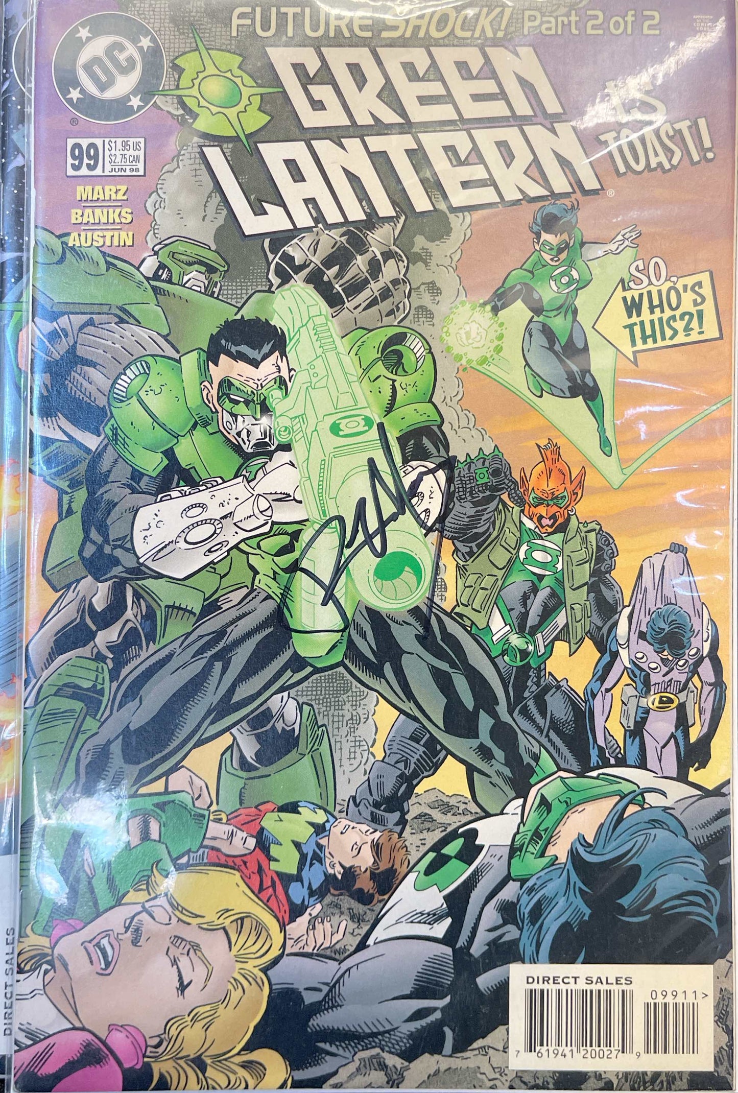 Linterna Verde # 99 1990 (FIRMADO)