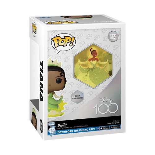 Disney 100 Princess and the Frog Tiana Funko Pop!