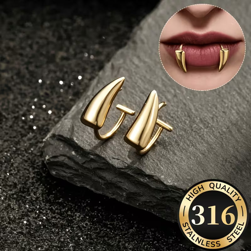 Lip Fangs (Gold)