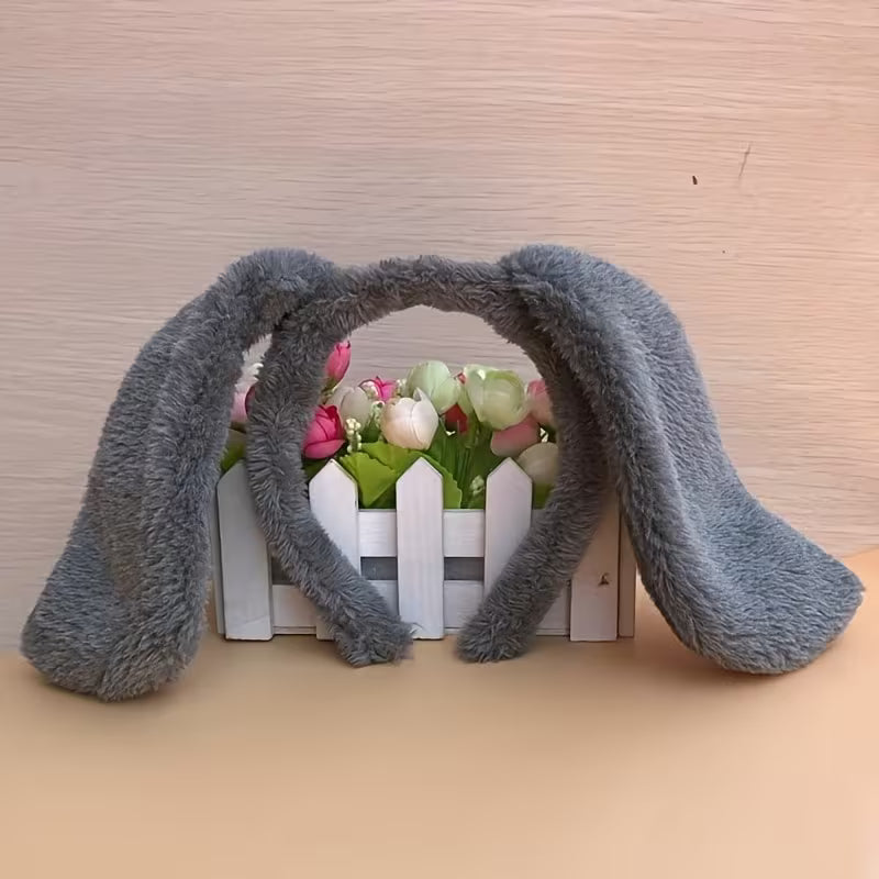 Dog Ears Headband (Grey)