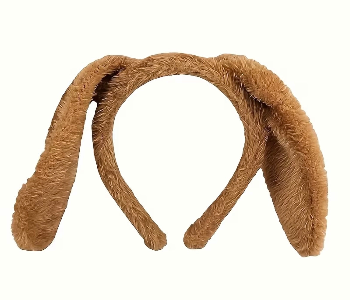 Floppy Bunny/Dog Ears Headband (light brown) (Copy)