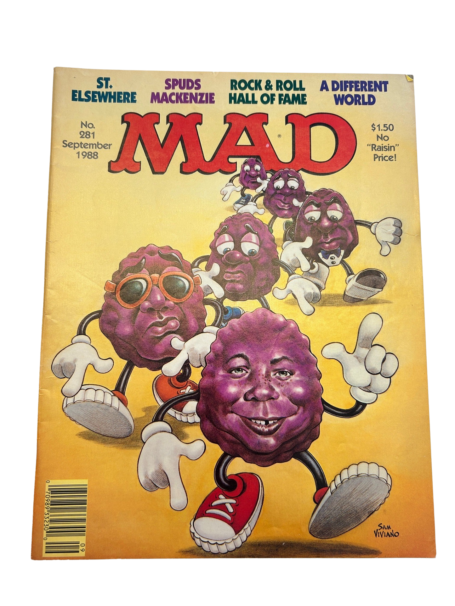 Mad Magazine #281 Raisin Price! (September 1988)