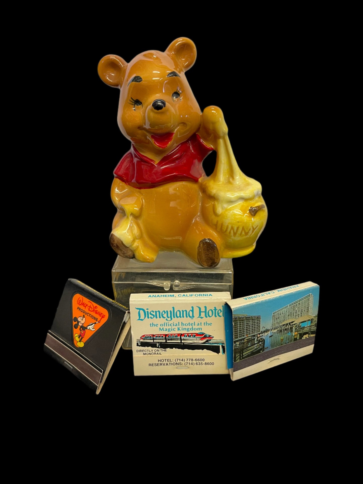 Vintage Disney Winnie the Pooh Matchbook Holder (USED)