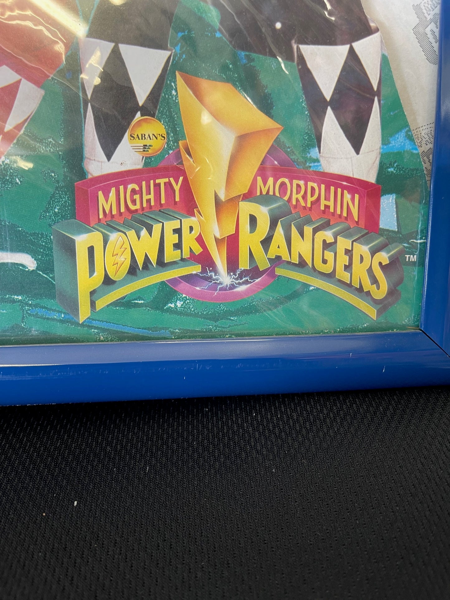 Mighty Morphin Power Rangers Original Rangers Team Shot Cardboard Cutout Standee 1994