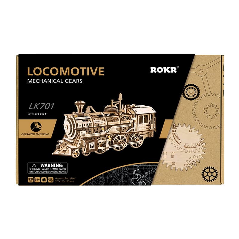 ROKR Locomotive LK701 Wooden Mechanical Puzzle