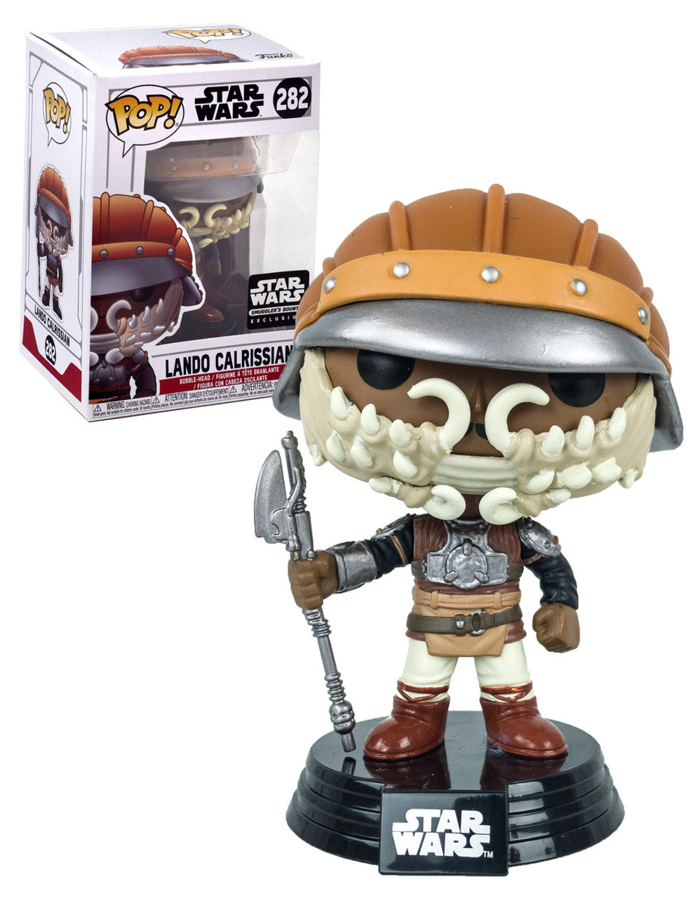 Funko Pop! Star Wars Lando Calrissian #282 Smuggler's Bounty Exclusive Bobble-head
