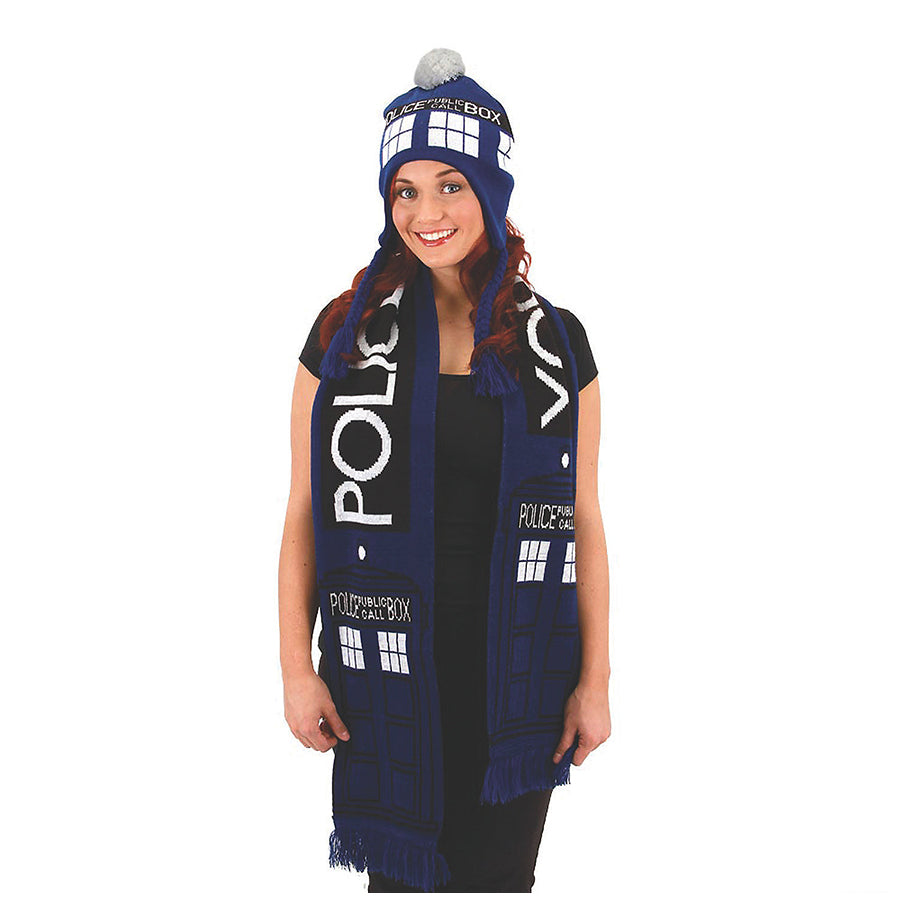 Dr Who Ltwt Schal TARDIS