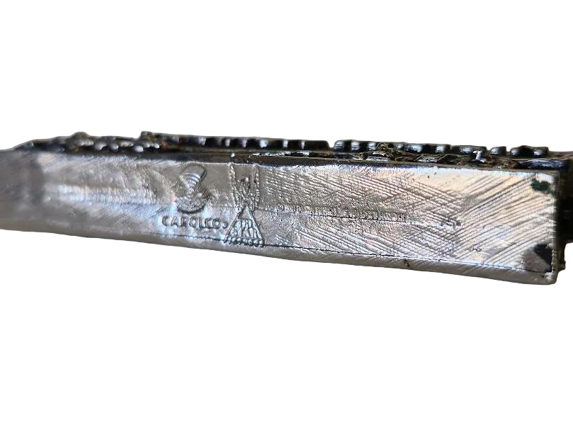 Narrow Margins Carolco Tri-Star Pictures 1990 Promotional Metal Locomotive Paperweight