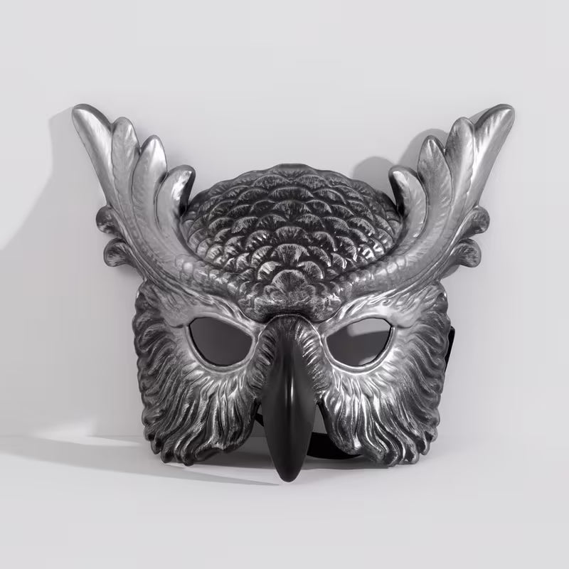 Owl Mask (Silver)