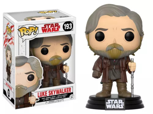 Funko Pop! Star Wars: The Last Jedi Luke Skywalker Vinyl Bobble-head #193