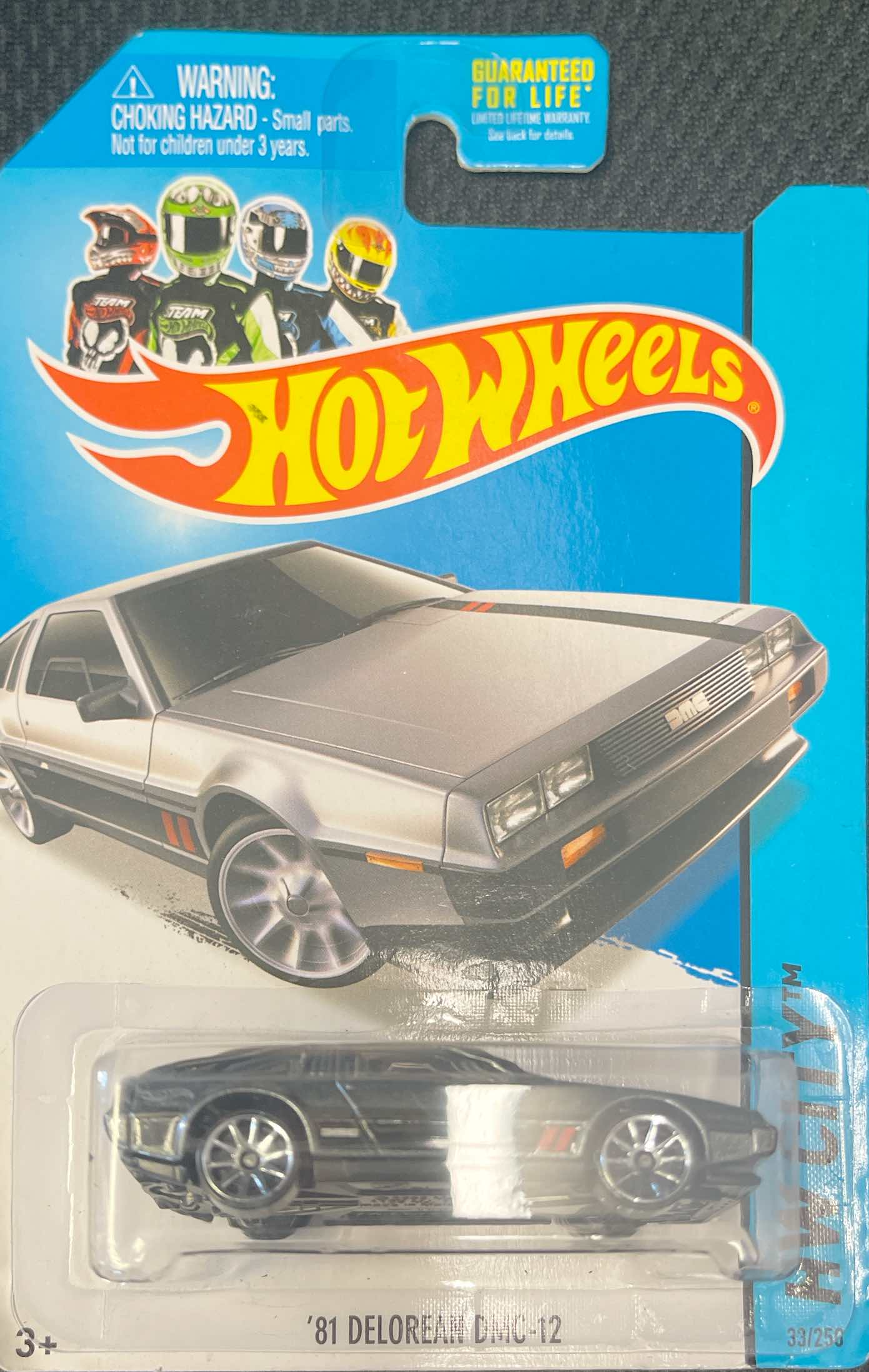 Hot Wheels HW CITY '81 DELOREAN DMC-12