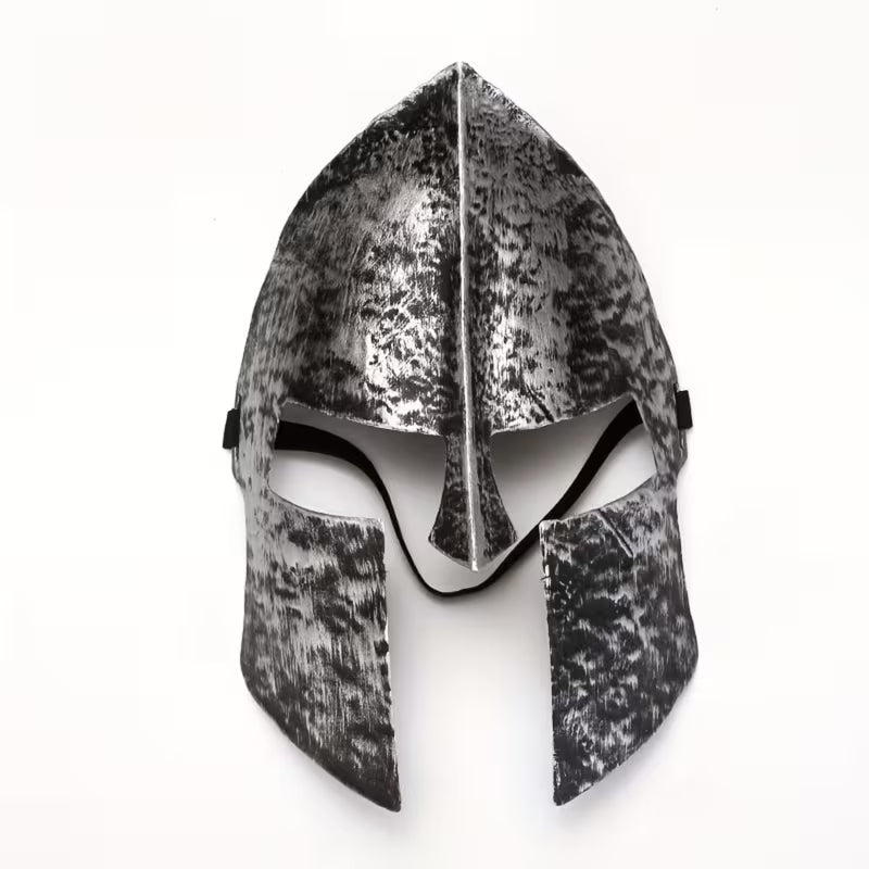 Warrior Helmet Mask (Silver)