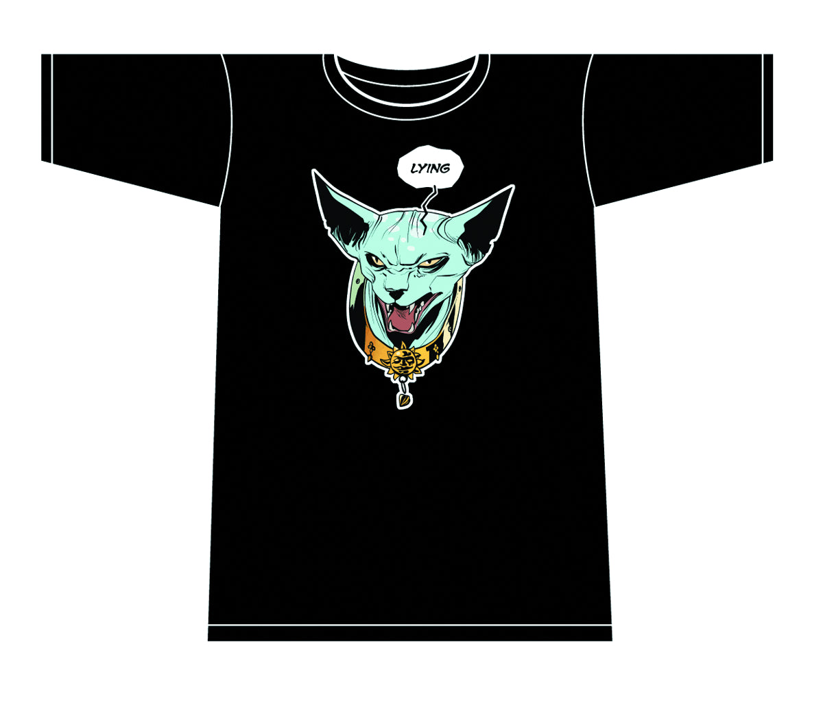 Camisa Saga Gato Mentiroso