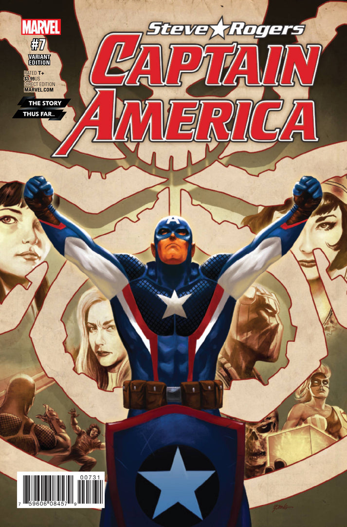 Captain America: Steve Rogers #7 (CVR C Steve Epting Story Thus Far) (11/9/16)