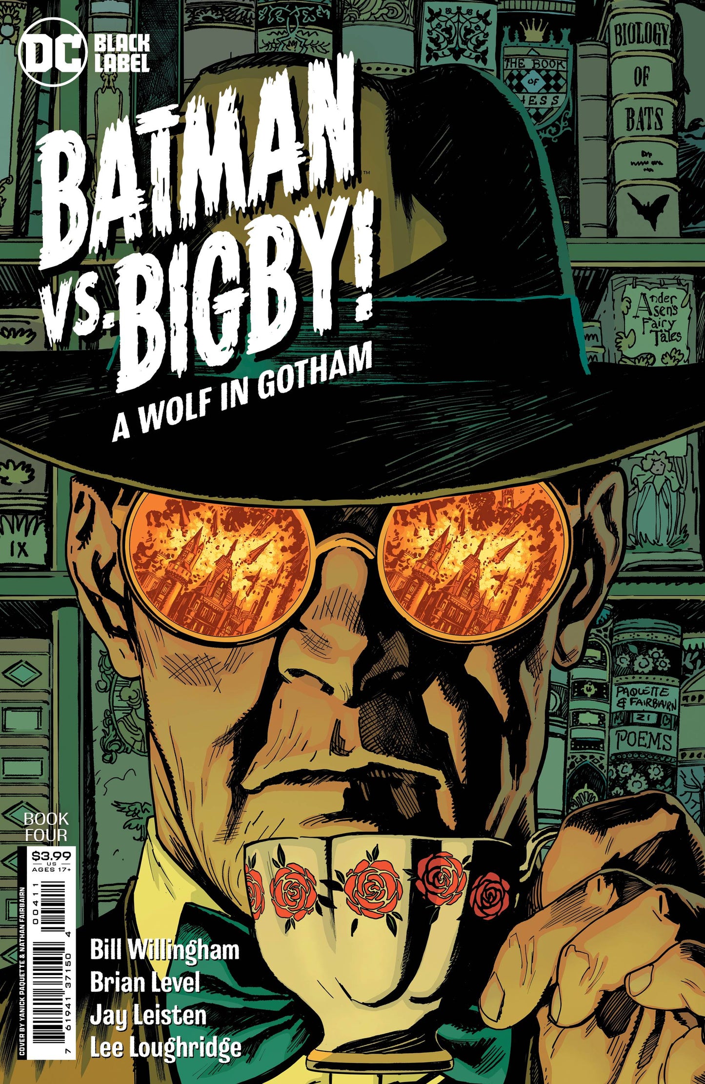 BATMAN VS BIGBY: A WOLF IN GOTHAM #4 (OF 6) CVR A PAQUETTE 2021